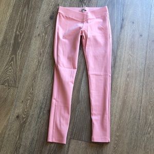 Baby pink skinny pants